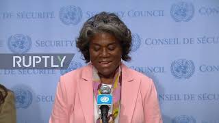 UN: 'DPRK's unlawful behaviour is threat to international peace' - US Ambassador