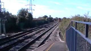 Arriva Trains Wales Sprinter class 158 158833 arrives at Caldicot