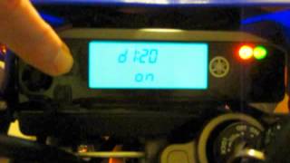 WR250R & WR250X DIAGNOSTIC TESTING MODE