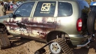 #3021. Нива 4x4 тюнинг гусеницы