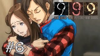 И снова плохая концовка... ?️ Zero Escape: 999 - Nine Hours Nine Persons Nine Doors #6