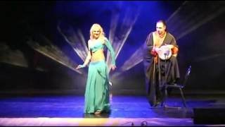 Ossama Sultan tabla and Nadia - Надия и Оссама Шахин табла соло
