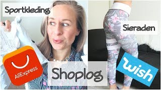 Shoplog AliExpress en Wish + Sportkleding Try On!