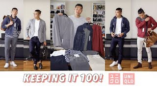 $100 Uniqlo Shop Haul Challenge | Keeping It 100! | Men’s Fashion