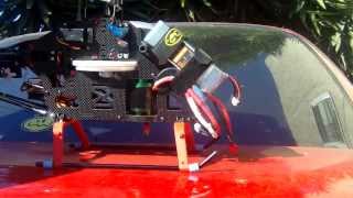 1 hot rc heli custom exi 500 build ready to  bust it