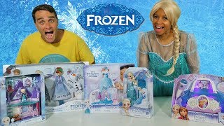 Frozen Toy Challenge with Queen Elsa ! || Toy Review || Konas2002