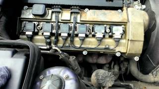БМВ Е34 прогорел клапан ремонт BMW E34