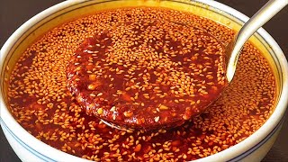 【小穎美食】做辣椒油，切記不要直接潑熱油，多加2步，又香又辣拌什麼都好吃