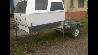 Жилой модуль для рыбаков, охотников и просто для отдыха на базе прицепа.