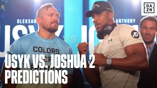 Canelo, Ryan Garcia, Shakur Stevenson And More Offer Their Predictions For Usyk vs. Joshua 2