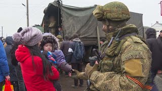 Доставка гуманитарной помощи жителям Харьковской области Украины