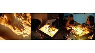 Планшет для рисования песком с подсветкой