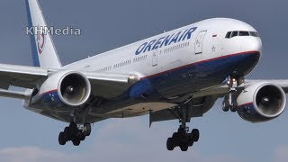 B777-200ER Orenair (Россия) VKO 2016-17 Внуково Оренбургские Авиалинии VP-BLA VQ-BNU B772