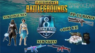 PUBG mobile season 8 royale pass leaked. PUBG latest update 2019 -0.13.5
