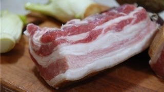 Как вкусно засолить подчеревок или сало.