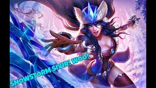 Snowstorm Sivir!