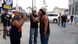 Heckler Rastafarian Style @ Venice Beach