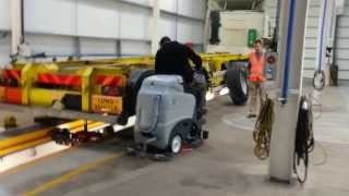 Nilfisk BR601 Ride on Scrubber Dryer