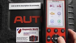 Mercedes Vehicle Coverage Autel MD808 Pro Automotive Diagnostic Package