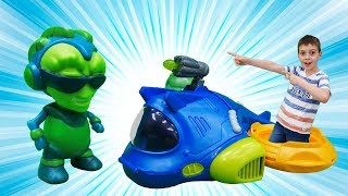 Игры для мальчиков в инопланетян — Распаковка игрушек — Экзоджини (Exogini)