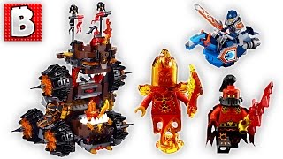 Lego Nexo Knights General Magmar's Seige Machine of Doom Set 70321 | Unbox Build Time Lapse Review
