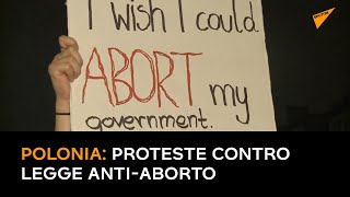 Polonia: proteste contro legge anti-aborto