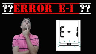 ERRO E1 glicosímetro ACCU CHEK ACTIVE (error e 1)