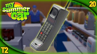 MY SUMMER CAR T2#20 | TENGO MÓVIL!! | Gameplay Español