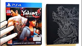 Yakuza 6 Essence of Art Edition Unboxing + Gameplay