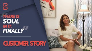 Ashish & Shweta's 3 BHK Home Interior Design | Brigade Cosmopolis | Bonito Designs