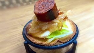 Pincho de chorizo vegano