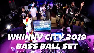 Whinny City Pony Con 2019 Bass Ball Set (STROBE LIGHT WARNING)