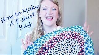 How to Make A Braided T-shirt Rug