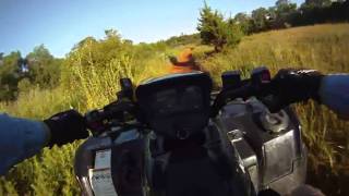 Lake Stanley Draper Cross Timbers Green ATV Trail Suzuki KingQuad GoPro Hero HD KTM 300 Oklahoma