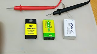 9v Аккумуляторная Battery mini USB, Литиевая батарея при пониженных температурах
