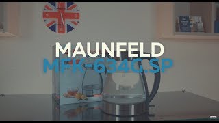 Видеообзор электрического чайника MAUNFELD MFK 634G SP