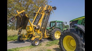 Récolte de luzerne 2018 en version XXL! [JD-Fendt-MF]