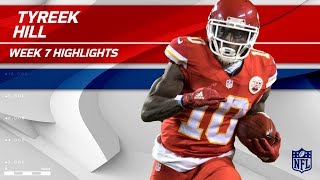 Tyreek Hill Explodes for 6 Catches, 125 Yards & 1 TD! | Chiefs vs. Raiders | Wk 7 Player Highlights