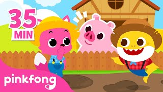 VEO VEO Animales de la Granja y más Canciones Infantiles | Mix | Pinkfong Baby Shark en español