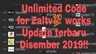 Zaltv unlimited code (unlock all Channel) free 2000++ channel