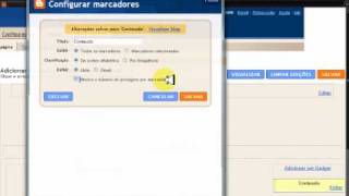 como tirar o numero do marcador do blog