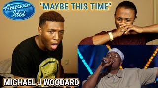Michael J. Woodard Sings "Maybe This Time" from Cabaret - American Idol 2018 on ABC (REACTION)