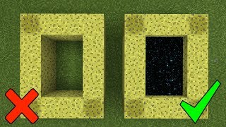 How To Make a Portal to the Spongebob Dimension in Minecraft PE