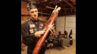 Ruger 10/22 motorcycle mount