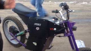 Полноприводный электро байк. Custom electric Bike. Обзор.