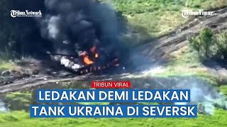 Artileri Rusia Hancurkan Posisi Nasionalis Ukraina di Seversk