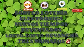 Sorteo Lot. E. N. Tiempos N°17674, 3 Monazos N°146, Lotto y Lotto Revancha N°2003 8/2/2020. JPS