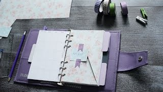 МАРТ | Ежедневник PLOMBIR | DIY кармашек для чеков