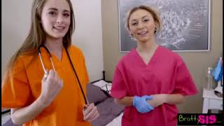 Bratty Sis  Lil Step Sister Nurses My dick