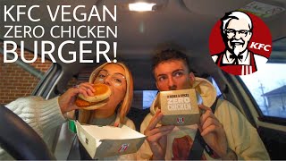 TRYING NEW KFC VEGAN BURGER | ft Elliot Stephens || Poppylinehanx